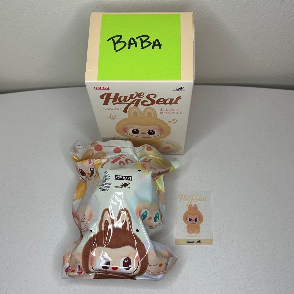 Labubu - BABA - Have a Seat